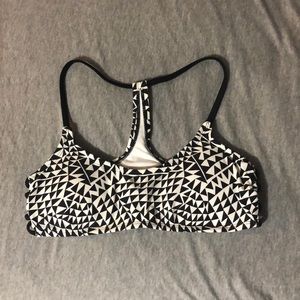 Geometric Swim Top